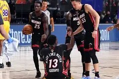 关于冲刺阶段NBA季后赛焦点战，迈阿密热火门线救险，质疑声仍在，年轻球员得到机会的信息